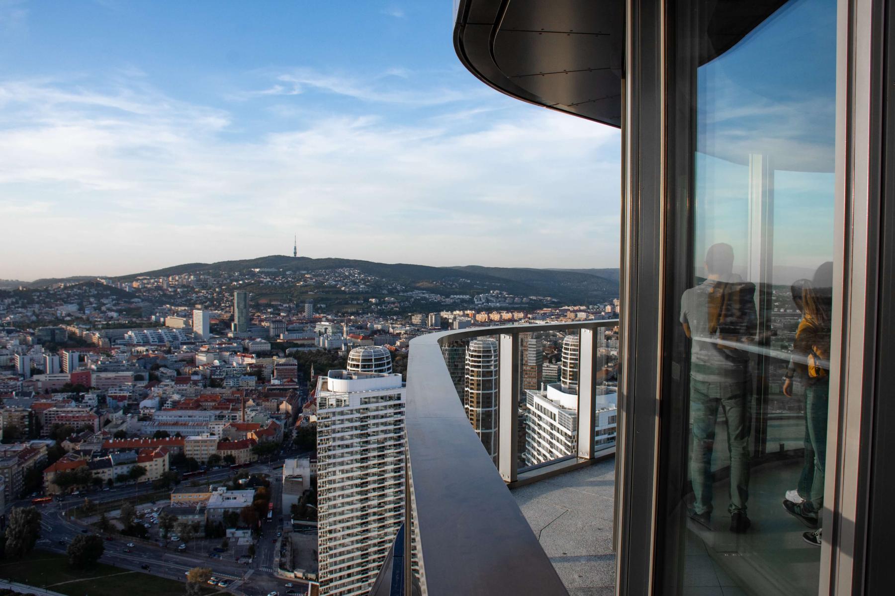 Eurovea Tower balkón